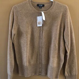 Camel Cashmere Cardigan